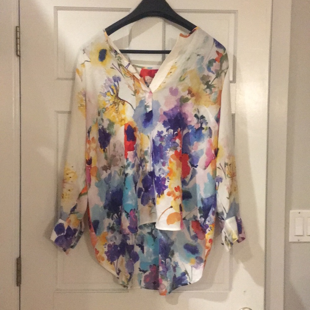 Floral lightweight blouse 2x